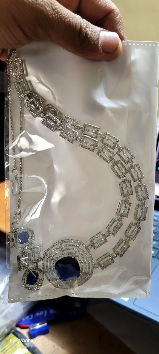 Imperial Blue Embrace Necklace