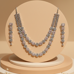 Celestial Flora Dual Line Necklace Set