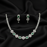 Celestial Flora Tennis Necklace Set