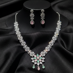 The Radiant Ruby Halo Set