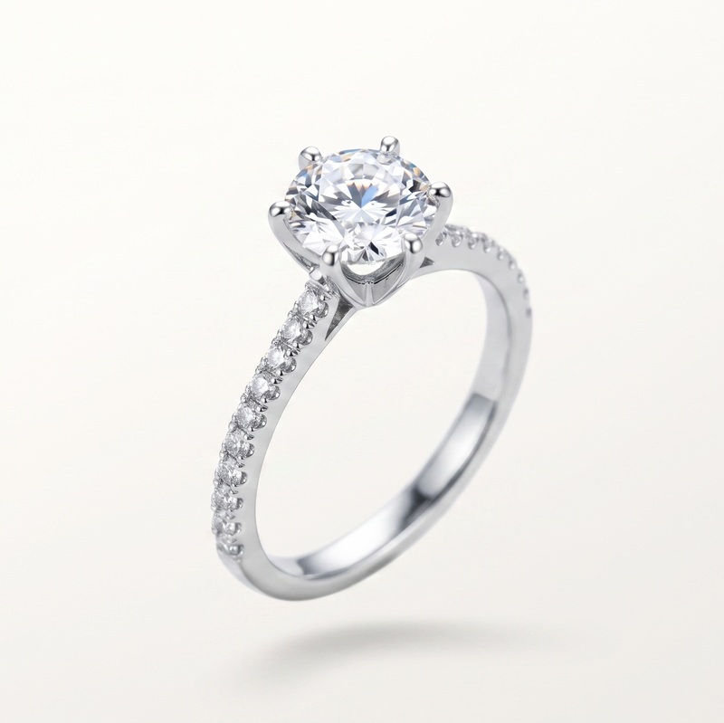 The Crown Solitaire Ring
