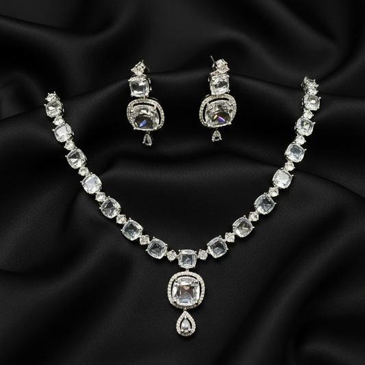 Crystal Royale Graduated Necklace Set