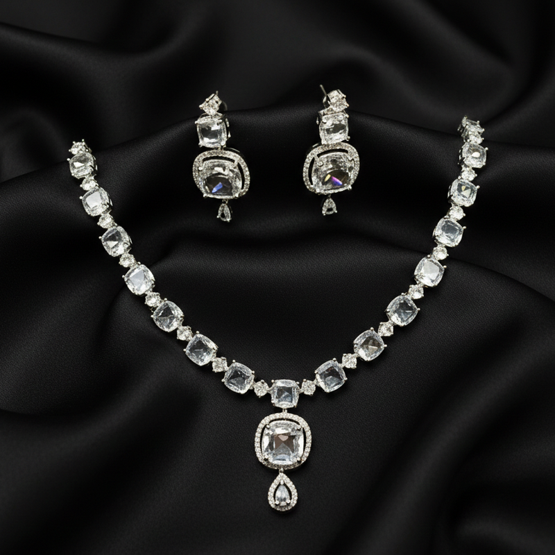 Crystal Royale Graduated Necklace Set
