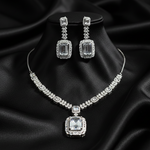 Midnight Royale Rectangular Sapphire Set