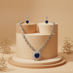 Imperial Blue Embrace Necklace
