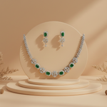 Celestial Flora Tennis Necklace Set