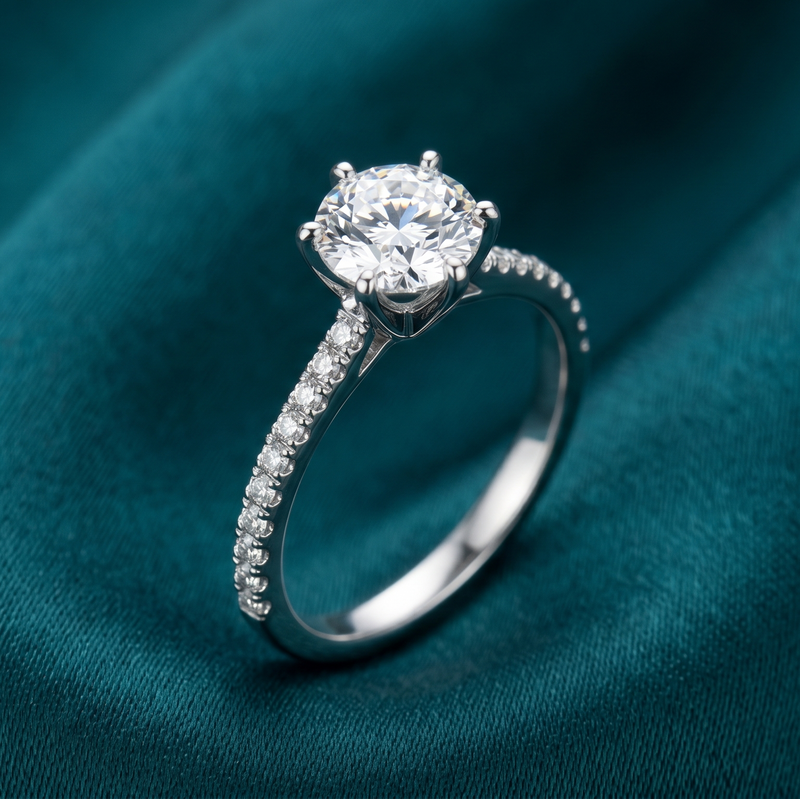 The Crown Solitaire Ring