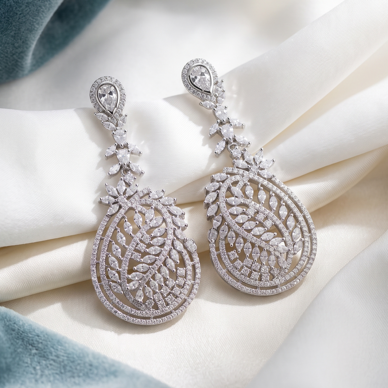 Vanya Chandelier Earring-pair