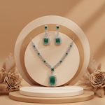Midnight Royale Rectangular Sapphire Set