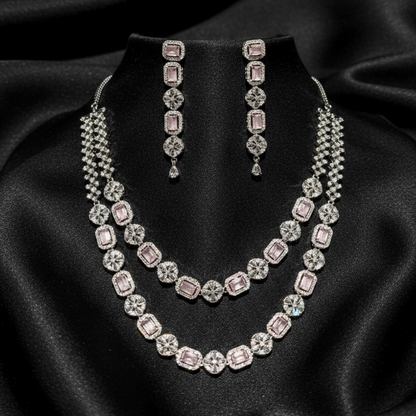 Celestial Flora Dual Line Necklace Set