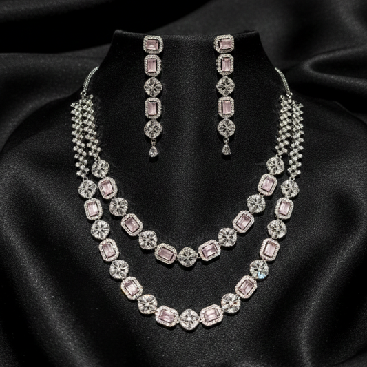 Celestial Flora Dual Line Necklace Set